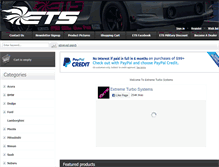 Tablet Screenshot of extremeturbosystems.com